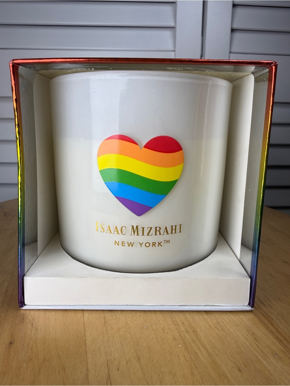 Isaac Mizarahi New York Paradise Soy Blended Scented Candle 12oz 340g Pride